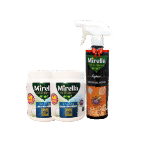 Pack Mirella 3in1 – Vaisselle propre & cuisine dégraissée